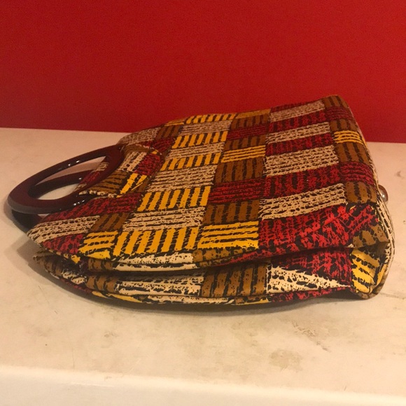 Ankara (Traditional Material) Vintage Bag ๐๐Host Pick ๐๐ - Picture 3 of 8
